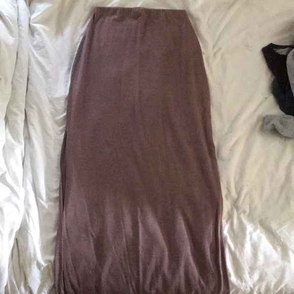 TOBI Purple maxi skirt - Picture 1 of 1